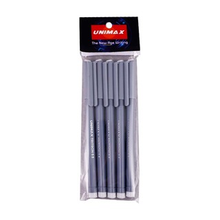 Unimax Tritron Ball Pen 0.5 5PCS Red