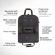 MTH Car Bag Seat Bad Gray