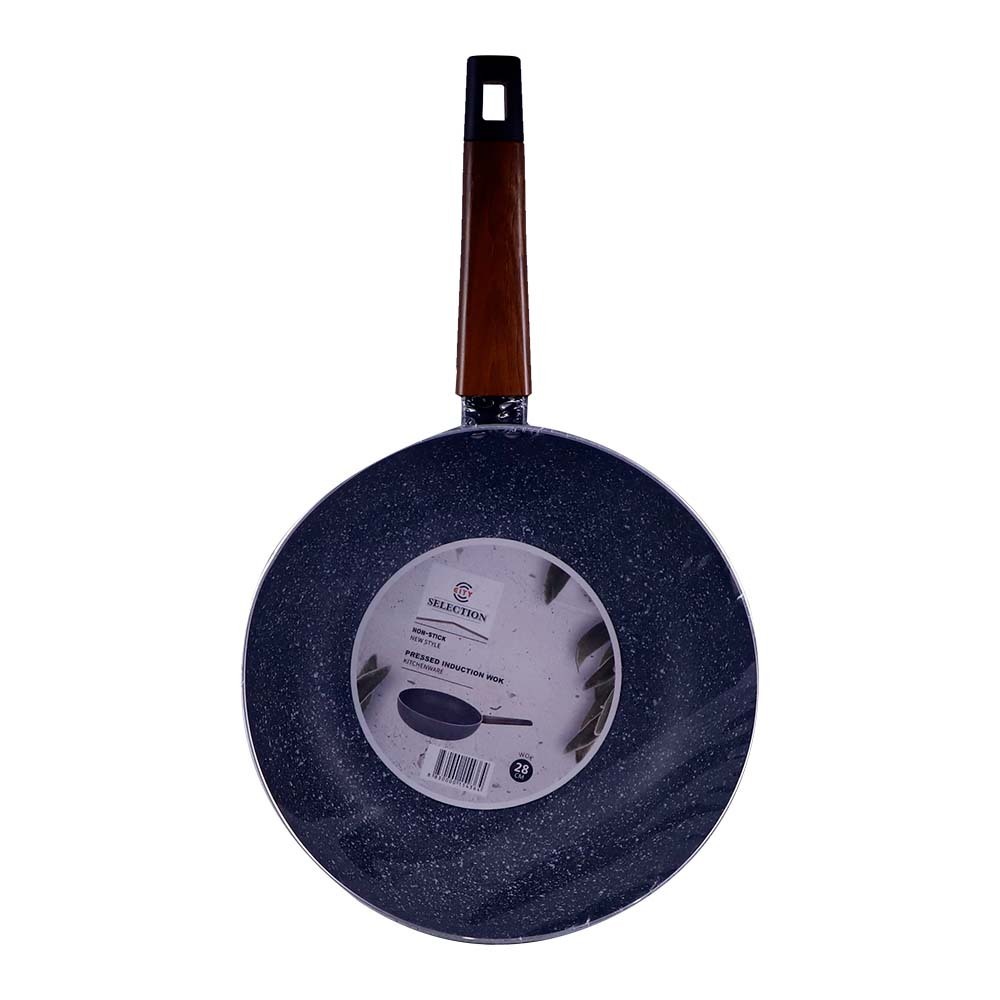 City Selection Pressed Alu Wok Pan 28CM