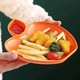 Beauty House Apple Shape Plate (Orange)