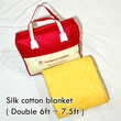 Harmony Homes Silk Cotton Blanket Double HH Double-003