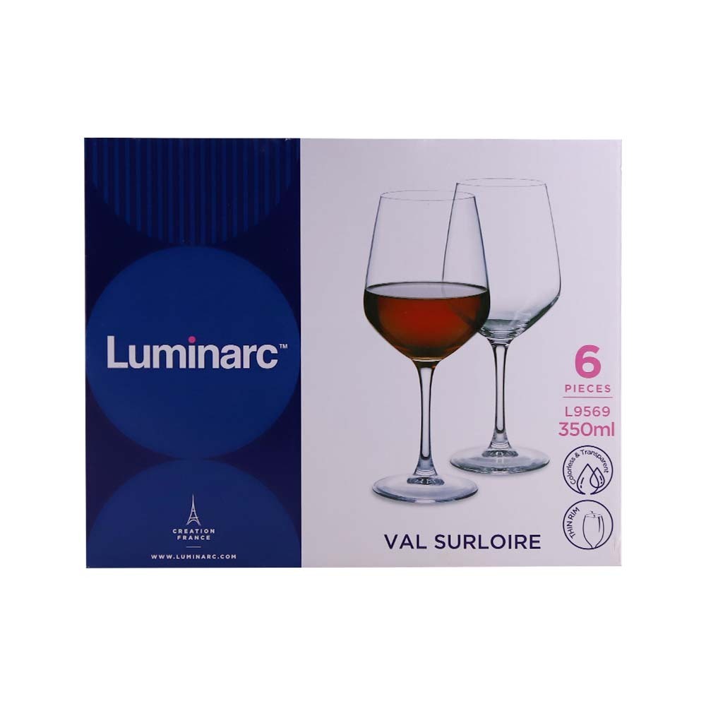 Luminarc Verre A Pied Surloire 350ML 6PCS L-9569