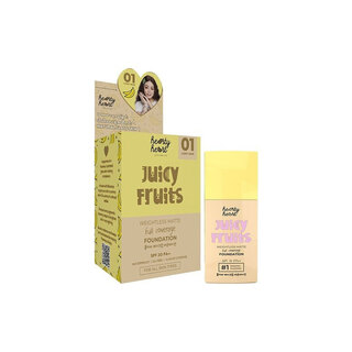 Hearty Heart Juicy Fruits Weightless Matte Full Coverage Foundation SPF 30 PA++ 20ML (02 Cherry Berry Pie)