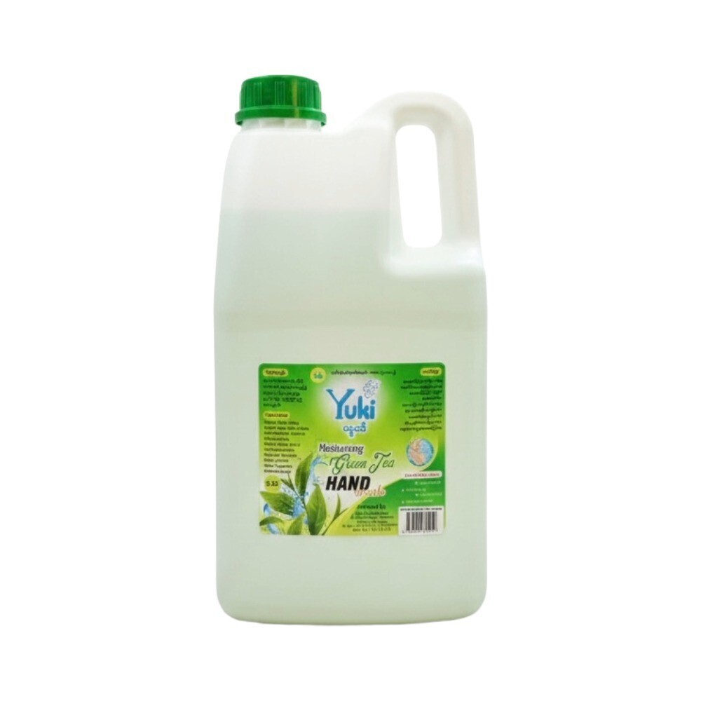 Yuki Hand Wash Green Tea 3.5L