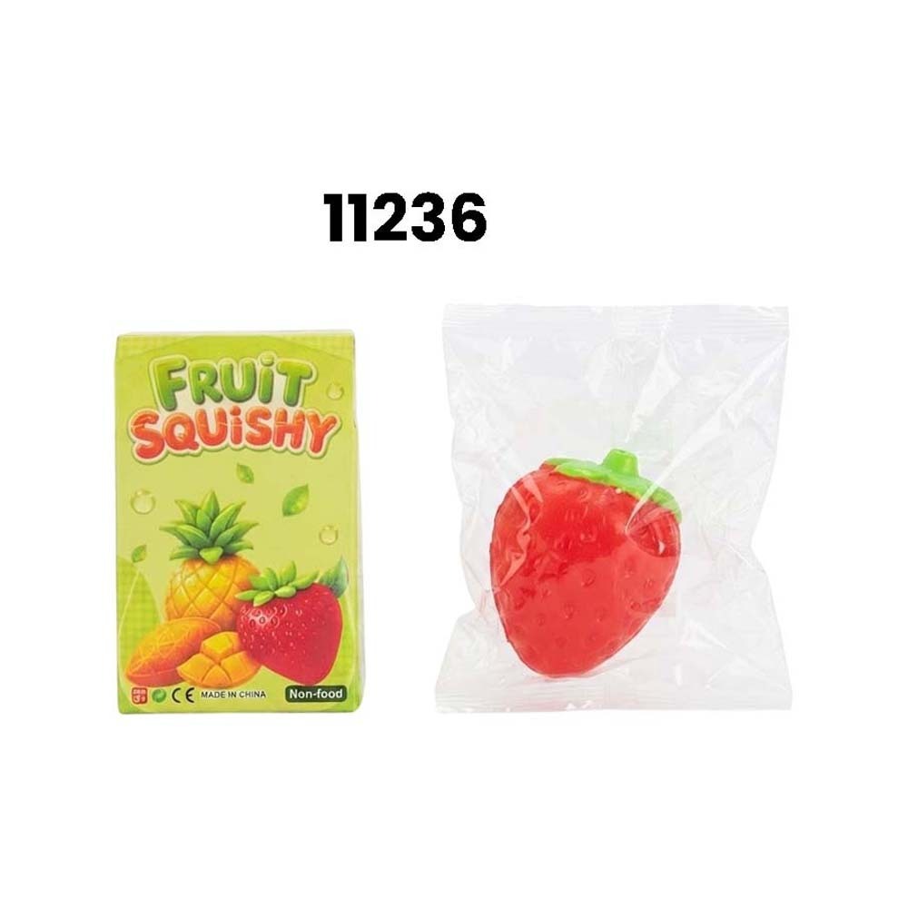 Baby Cele Fruit Squishy Toy 11236 (Strawberry)
