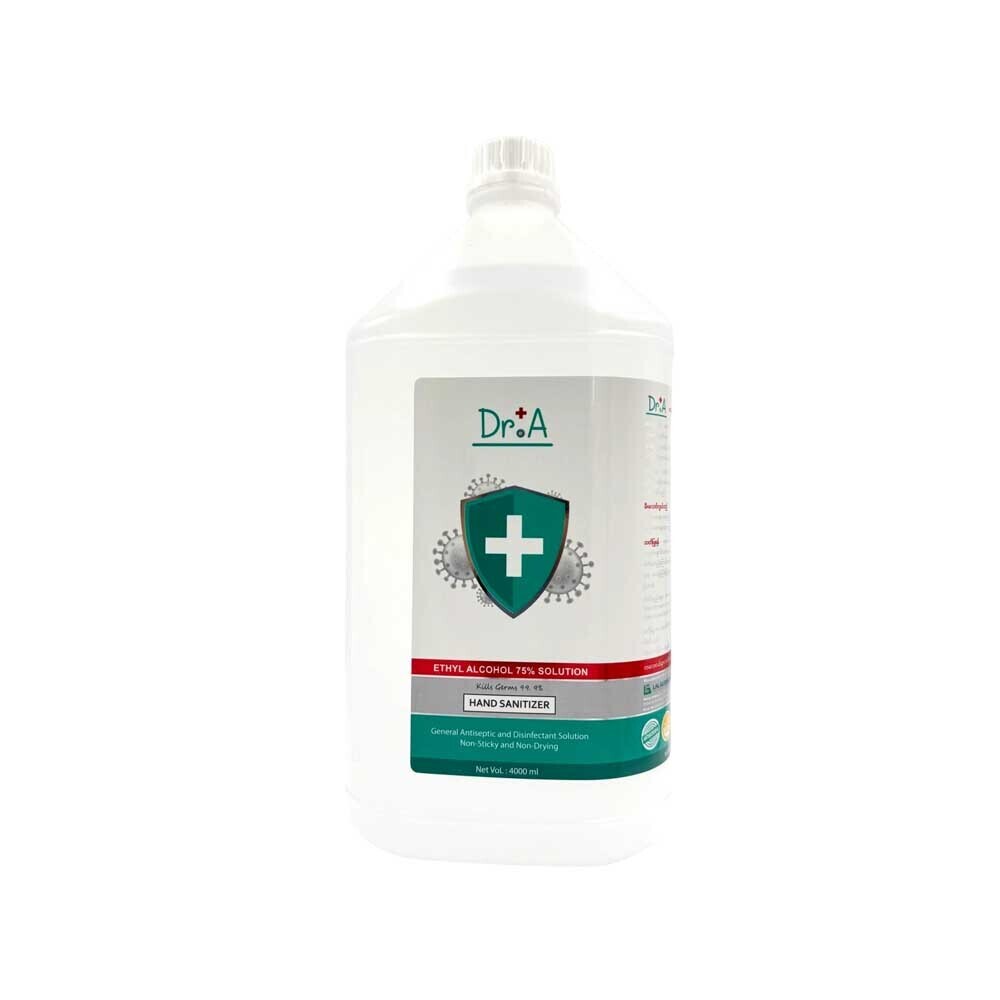 Dr.A Hand Sanitizer Original (Ethyl Alcohol 75% Solution) 4L