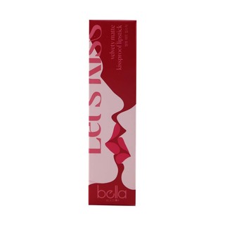 Bella Let's Kiss Velvety Matte Kissproof Lipstick 1.2G (Be Mine)