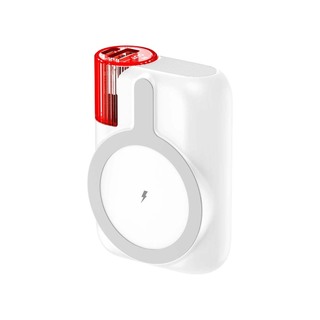 Konfulon M21W (10000mAh Fast Charging 22.5W Wireless Power Bank) White