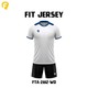 Olympic Fit Jersey FTA-2612-White Large