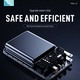 Konfulon J-37 (20000mAh Fast Charging 22.5W Built-in Cable Power Bank) Black