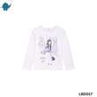 Max & Mia Kid Girl Long-sleeve Top LBD017 White 3 Years
