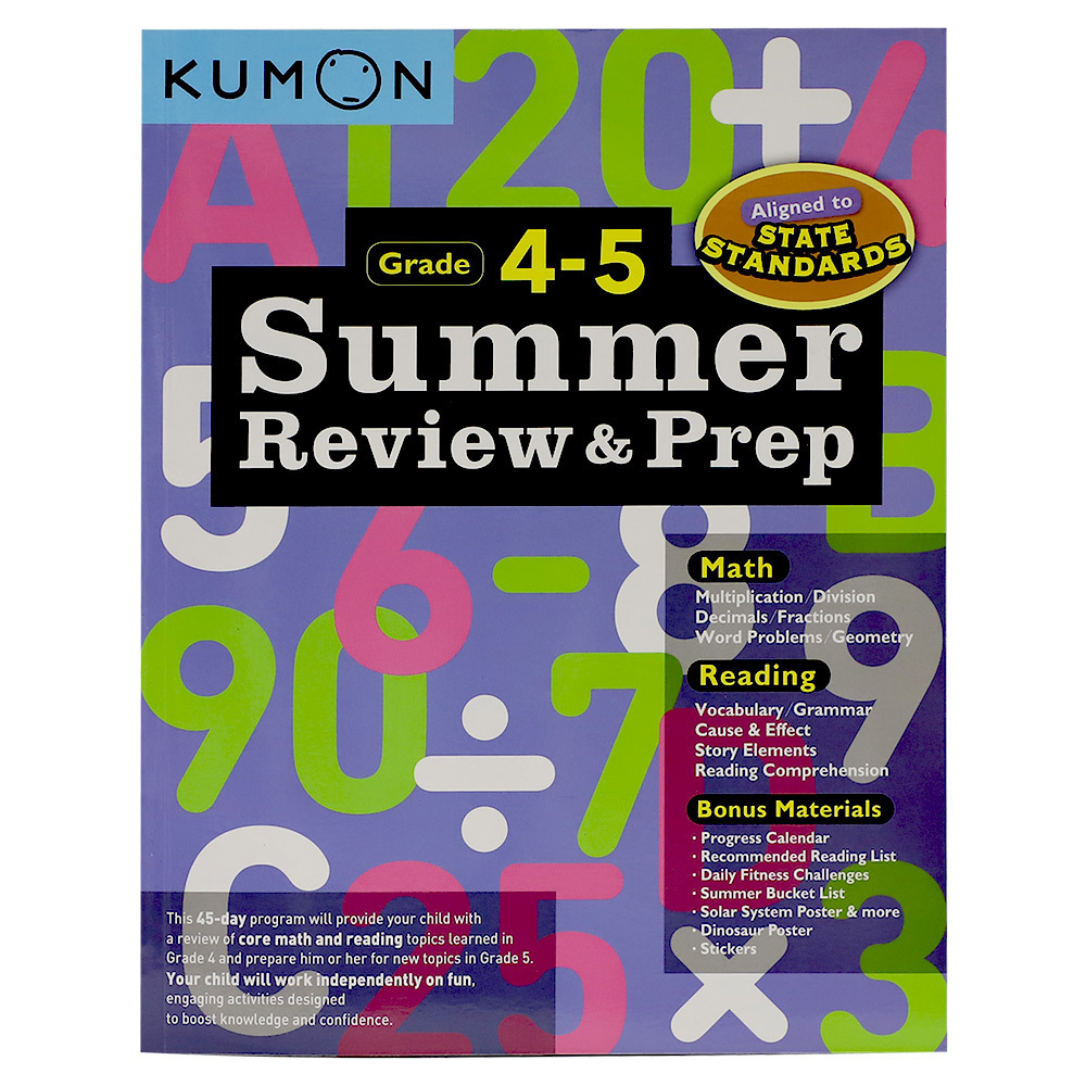 Summer Review And Prep 4-5
