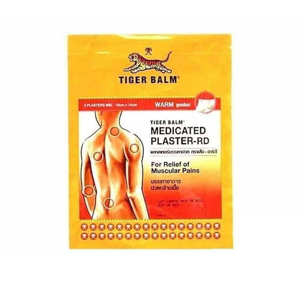 Tiger Balm Plaster Rd Warm 7cmx10cm 3PCS