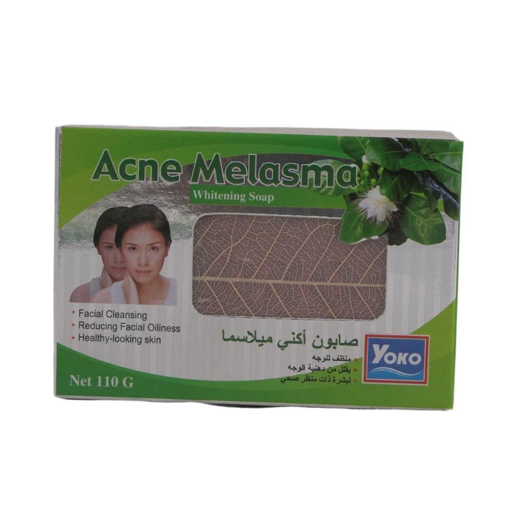 Yoko Ance-Melasma Whitening Bar Soap Facial Cleanser 80G