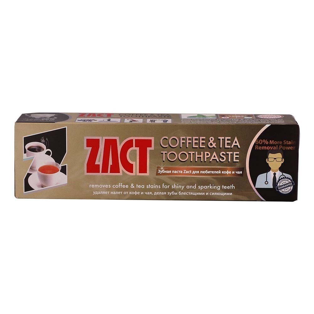 Zact Lion Coffee & Tea Toothpaste 100G