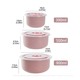 Wheat Straw Food Storage Container 3PCS