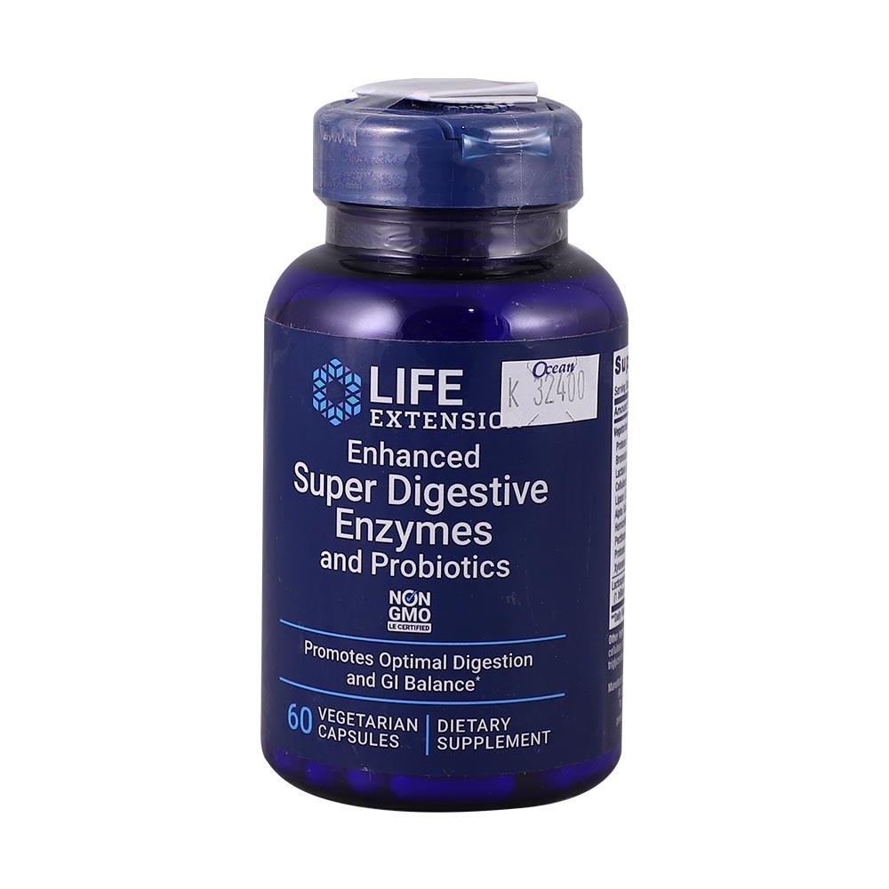 Life Extension Digestive Enzymes&Probiotics 60PCS