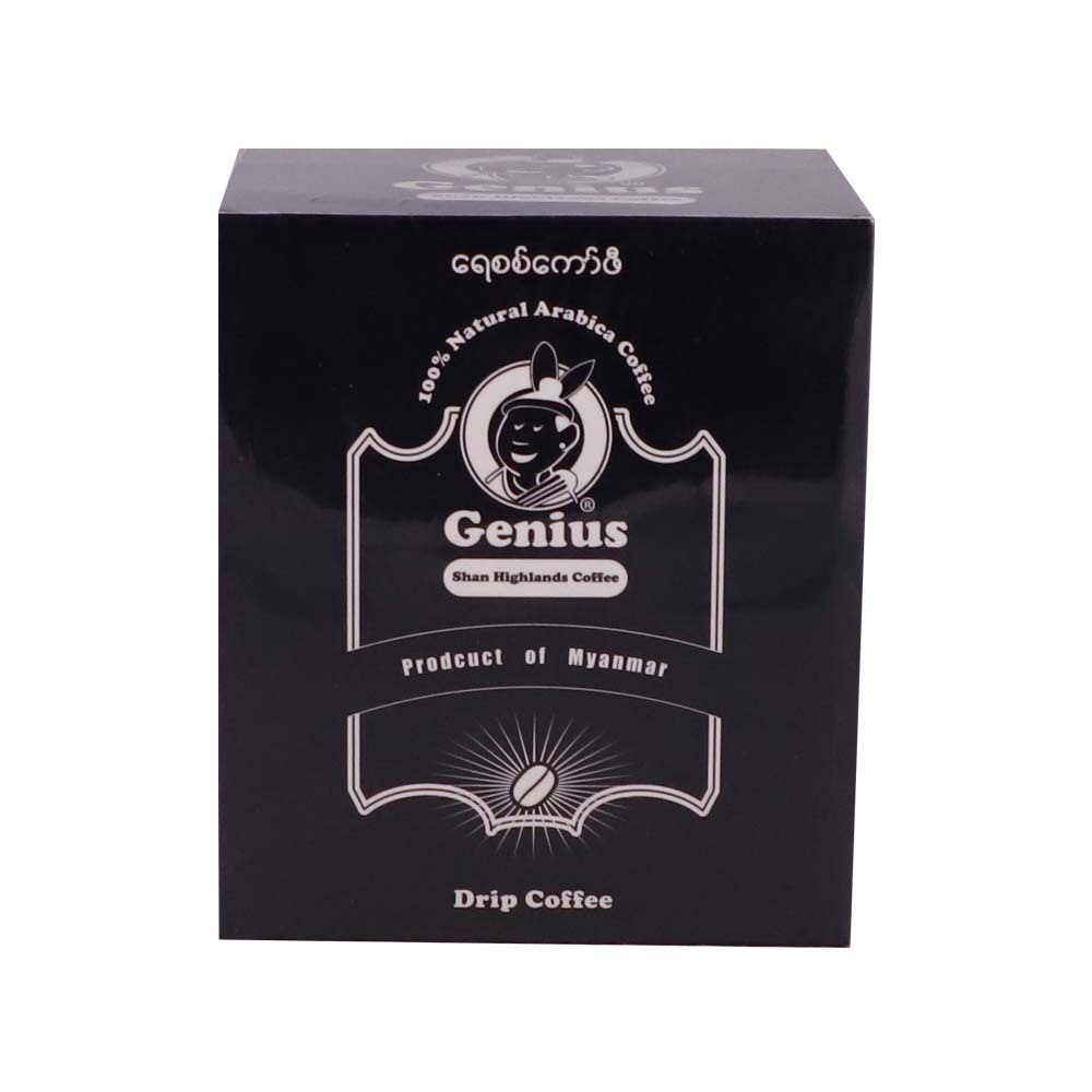 Genius 100% Arabica Drip Coffee 10PCS 100G