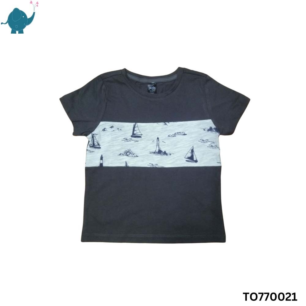 Max & Mia Boy T-Shirt TO770021 Dark Gray Small