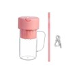 USB Portable Juicer Cup With Straw (Random)