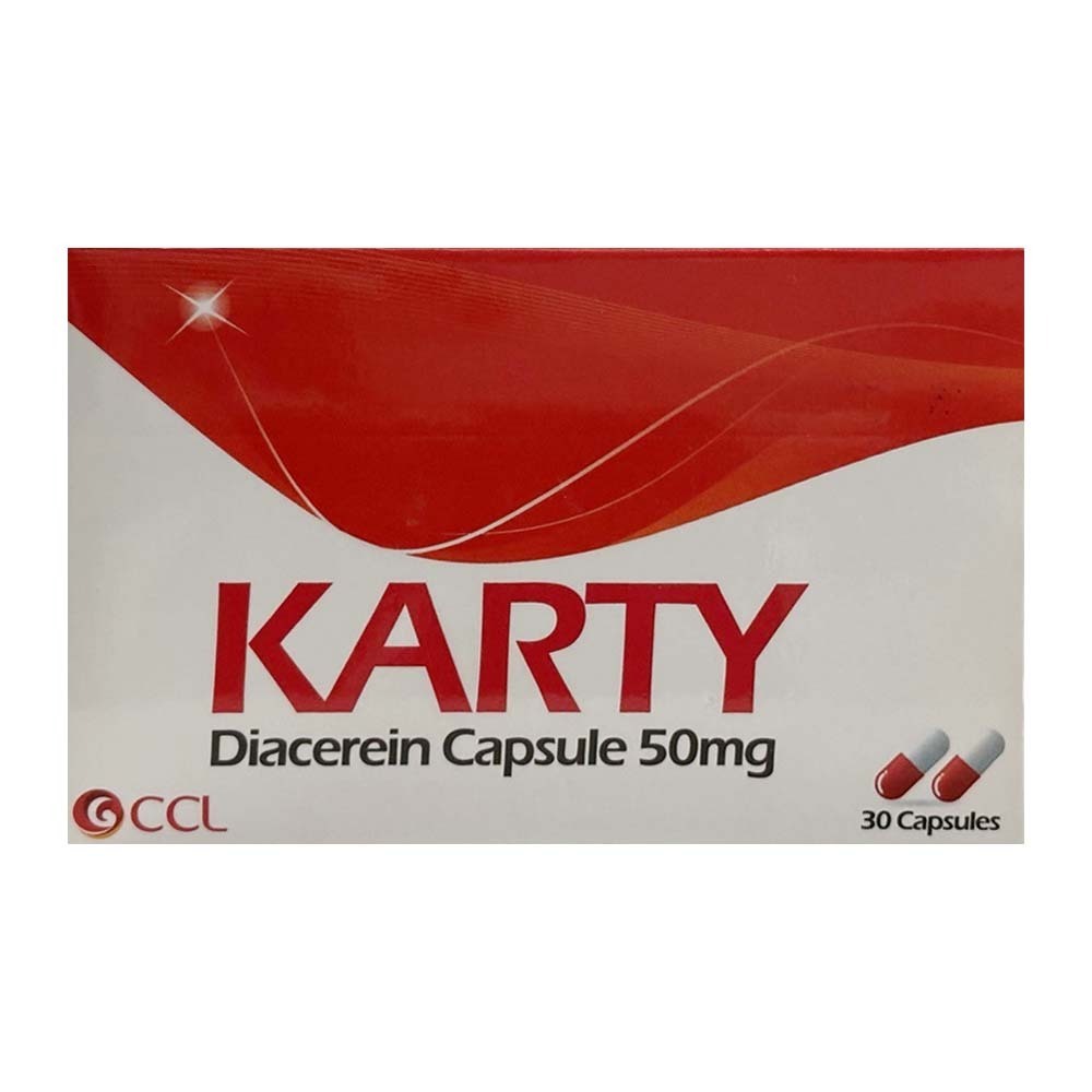 Karty Diacerein 50MG 10PCS