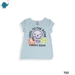 Max & Mia Girl Printed T-Shirt T02 Pink 7T