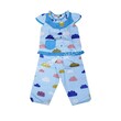 Bambi Baby Night Wear Silk Cotton One Set BAMBI_BABY03_1 Sky Blue (3 Years)