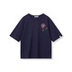 241201003 Bossini Ladies T-Shirt SS 24-1/2 Dark Blue ( XL )