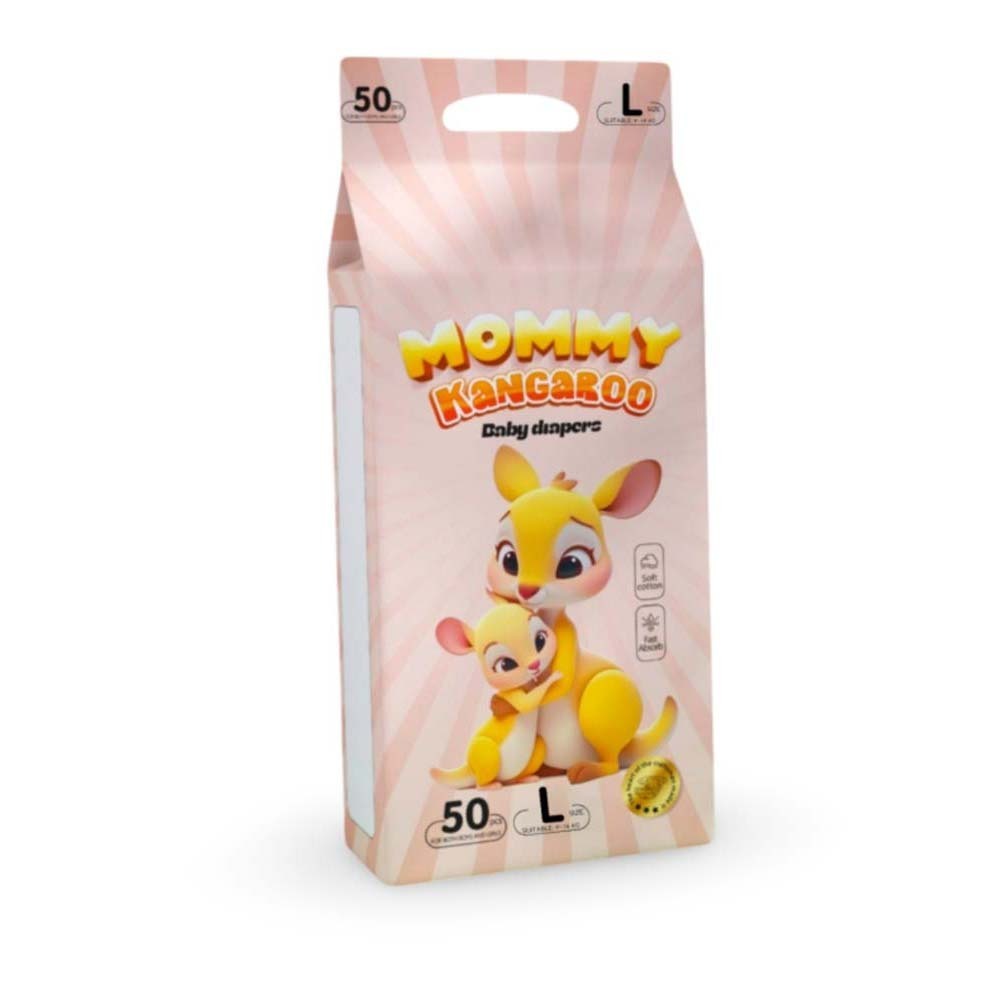 Mommy Kangaroo Diaper Pant 50PCS (Large)