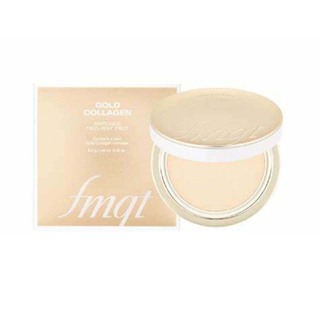 Fmgt Gold Collagen Ampoule Two-Way Pact 201 (9.5G Apricot Beige)