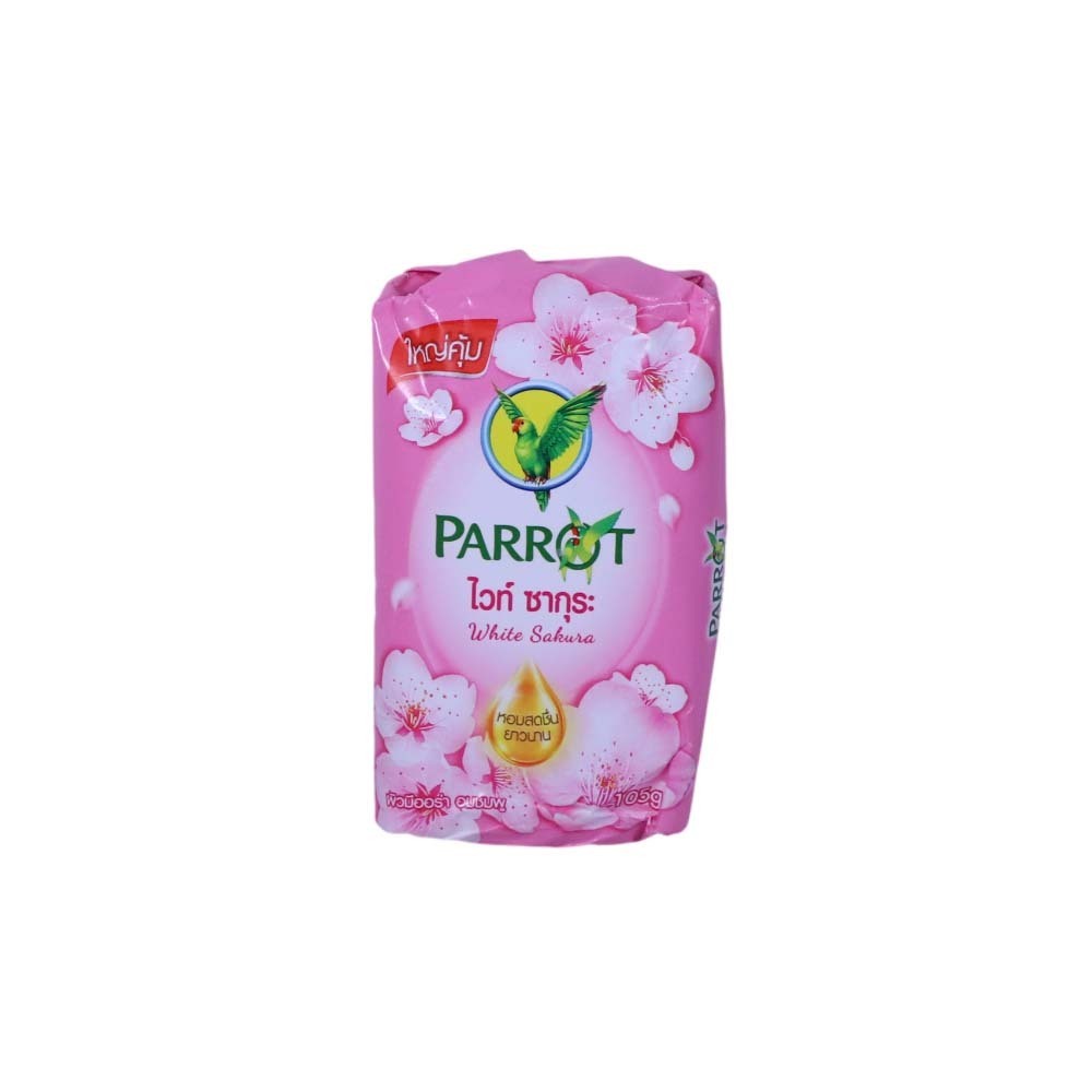 Parrot Bar Soap White Sakura 105G