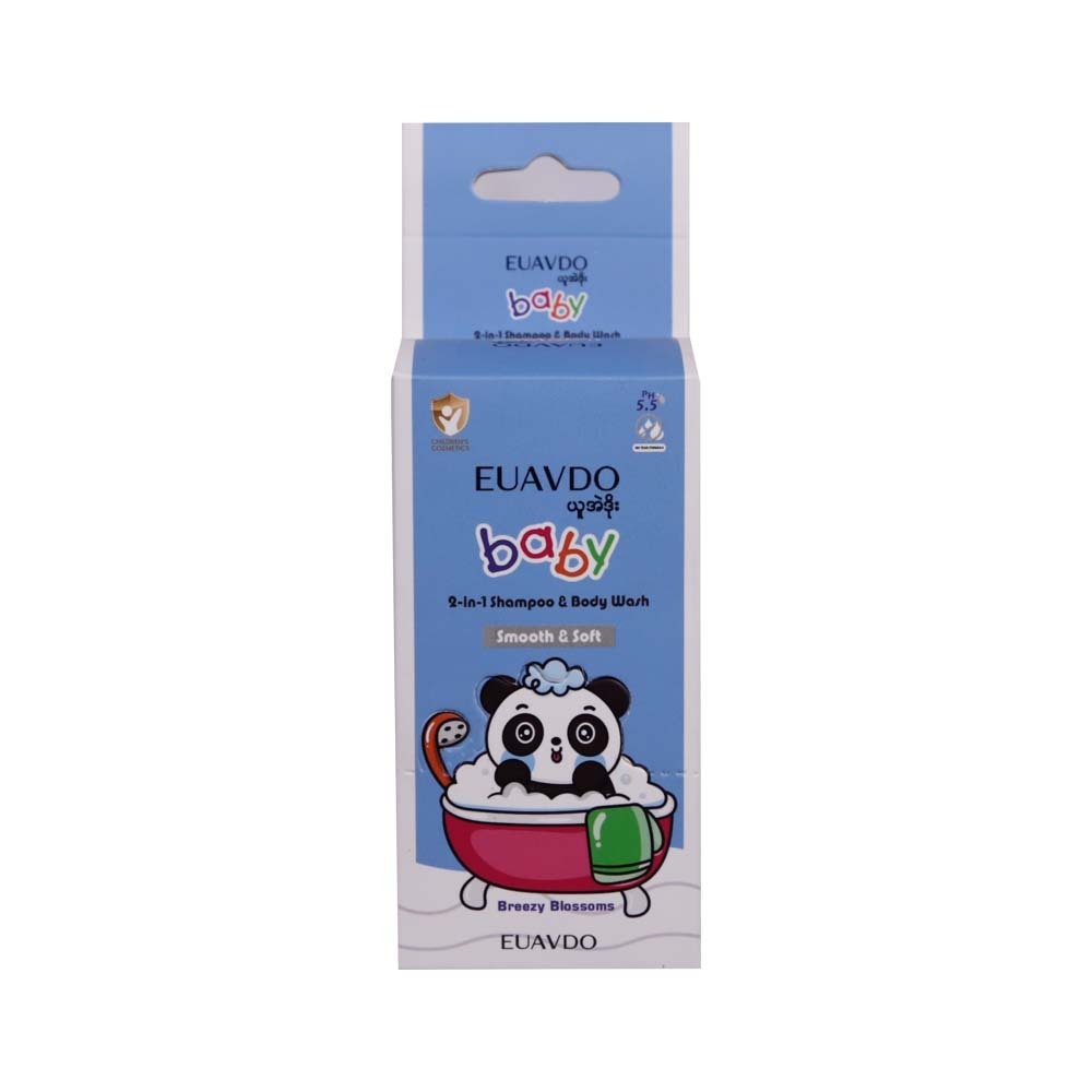 Euavdo Baby Shampoo & Body Wash Blossoms 120G