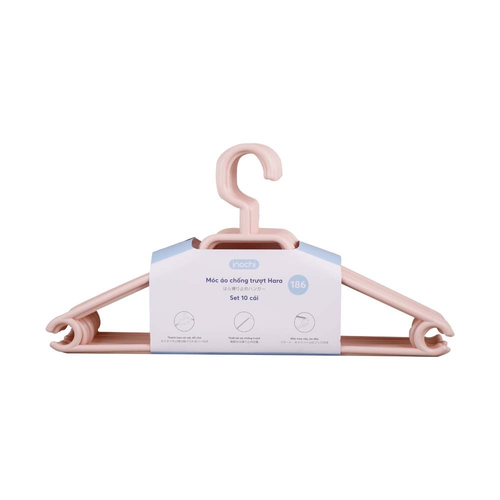 Inochi Cloth Hanger 40cm 10PCS No.186