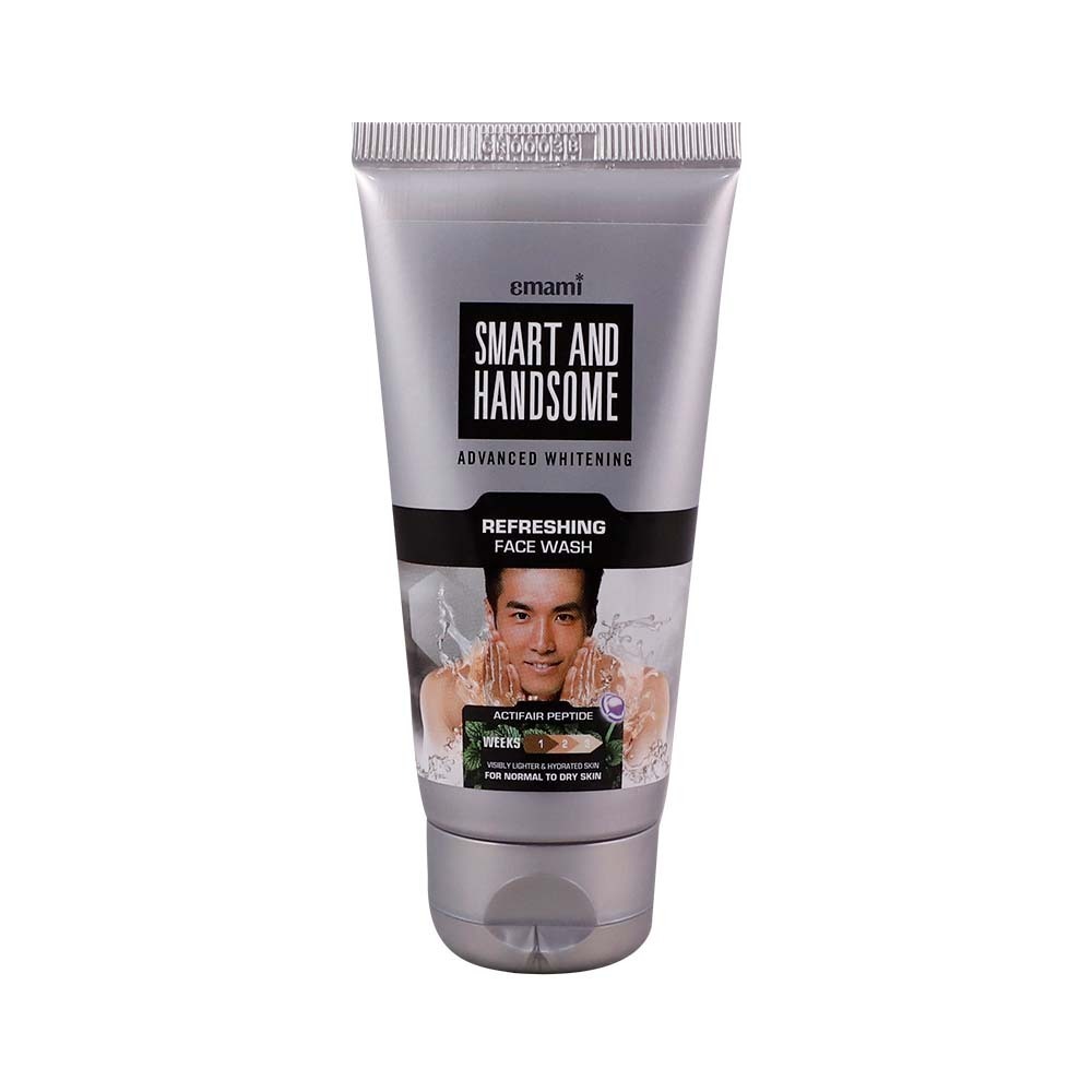 Emami Smart & Handsome Advanced Whitening Refreshing Face Wash 50G