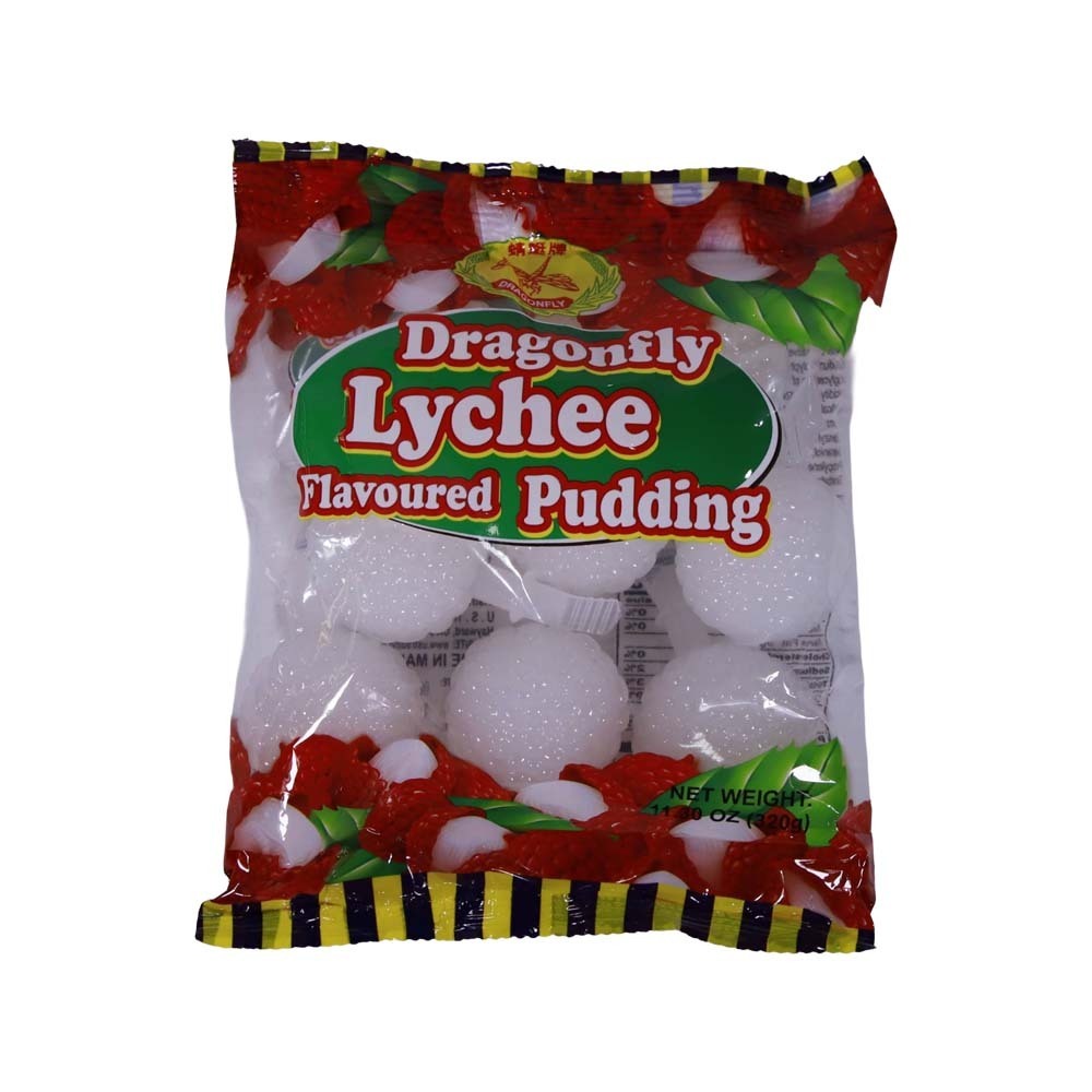 Dragonfly Jelly Lychee Pudding 8PCS 320G