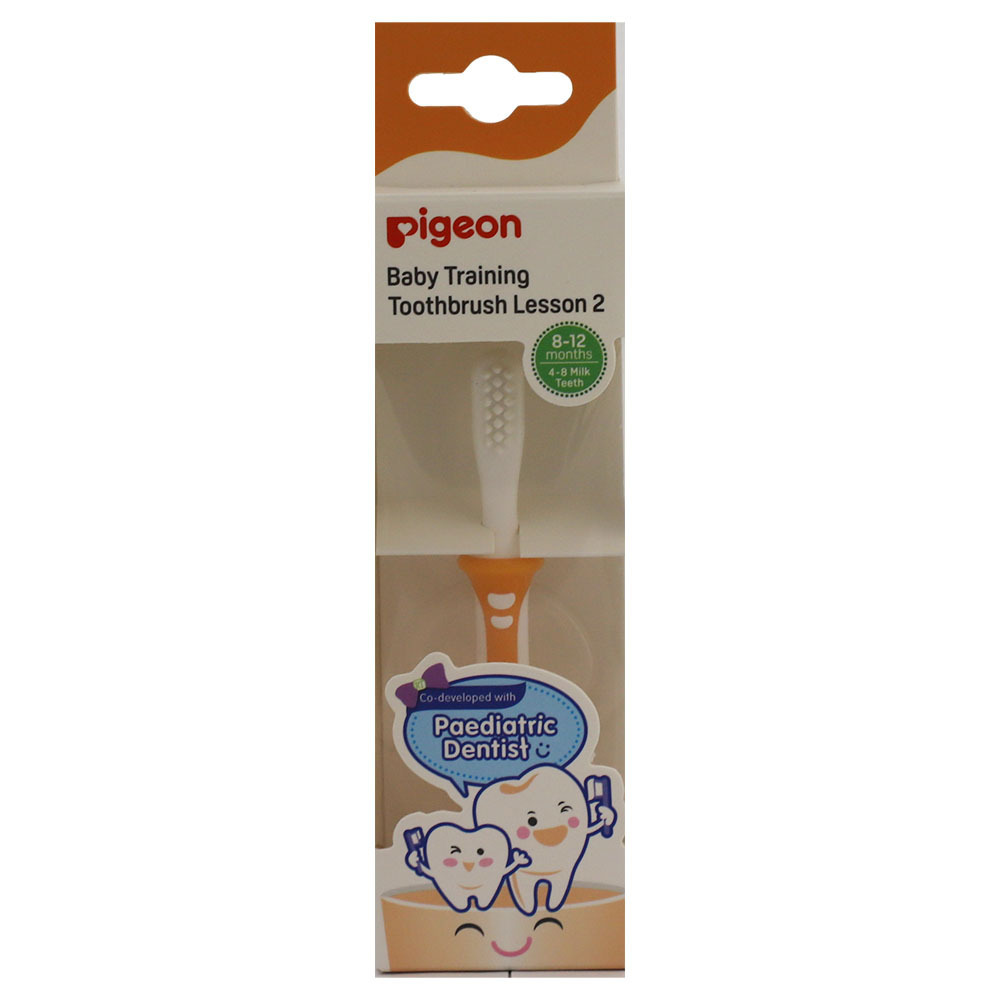 Pigeon Baby Training Toothbrush L-2 No.3392(8-12M)