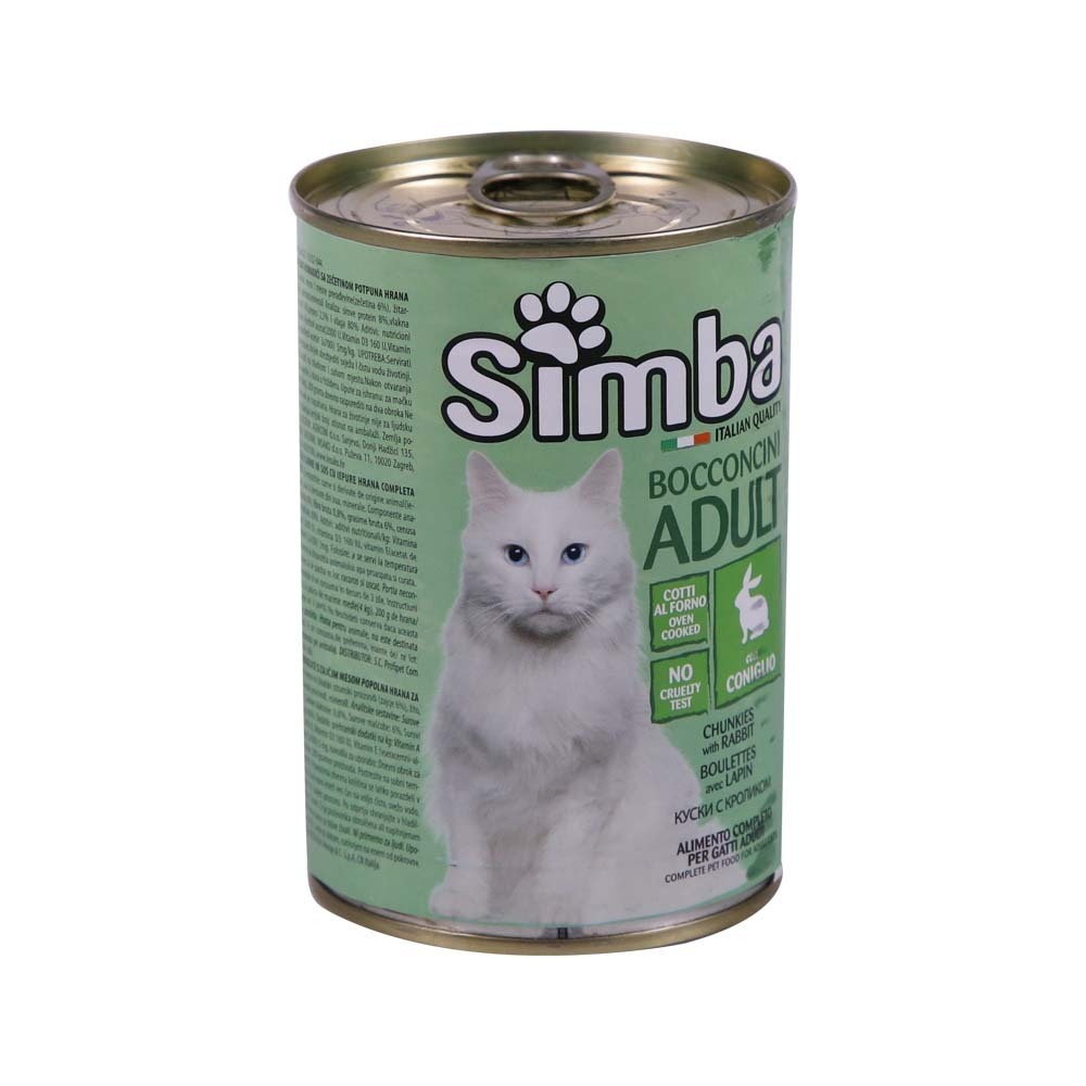 Simba Cat Wet Food Chunkies With Rabbit 415G