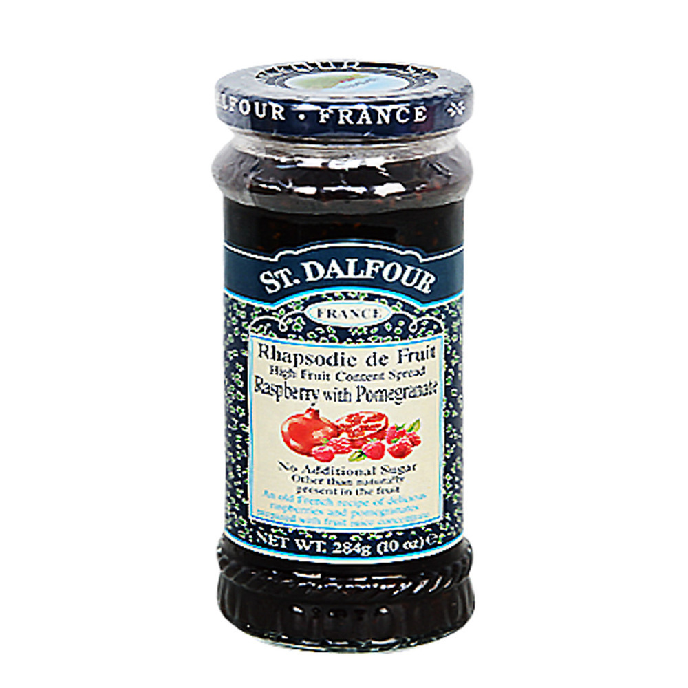 St Dalfour Jam Raspberry With  Pomegranate 284G