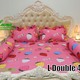 Leona Bed Sheet Double (6' x 6.5' x 9) L Double 406