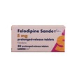 Felodipine Sandoz Prolonged Release 5MG 10PCSx5
