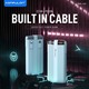 Konfulon A43Q (10000mAh Fast Charging 22.5W Built-in Cable Power Bank) Blue
