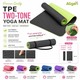 Beauty House TPE  Two-Tone Yoga Mat Green