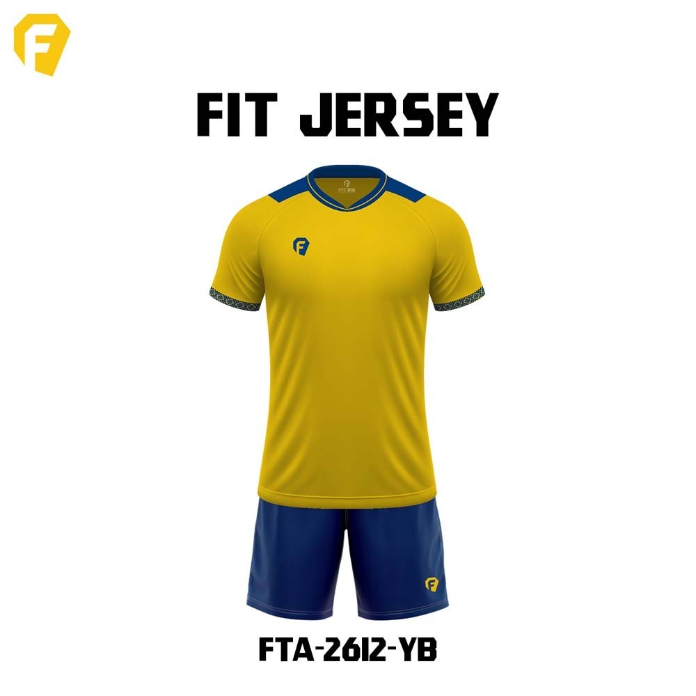 Olympic Fit Jersey FTA-2612-Yellow Large
