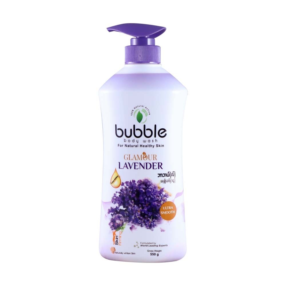Bubble Ultra Smooth Lavender Body Wash 550G