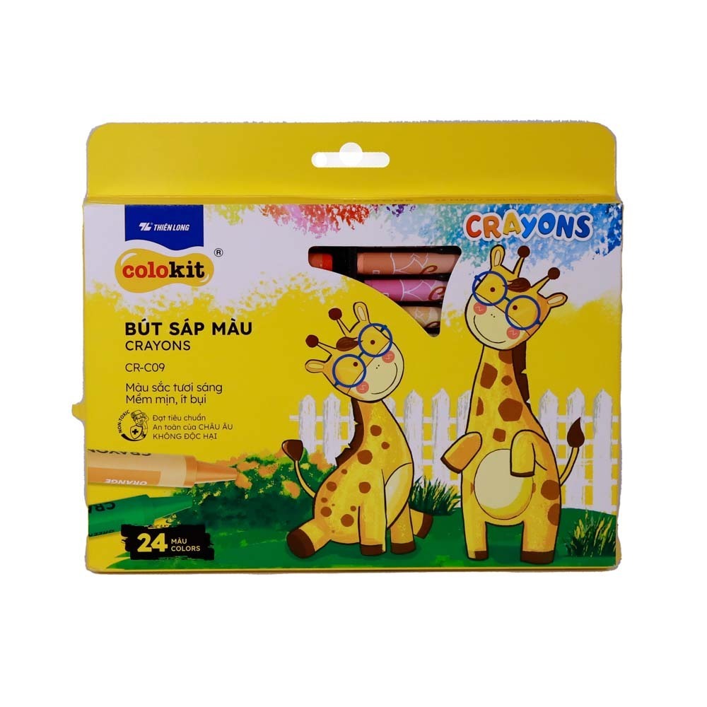 Colokit Crayon 24PCS CR-C09