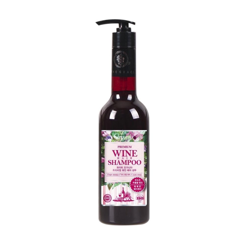 White Organia Premium Wine Hair Shampoo 500G