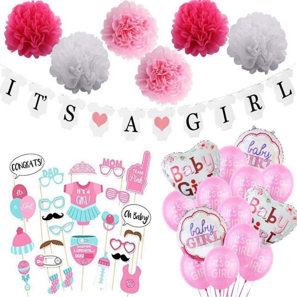 Carryall Myanmar It's a girl Props and balloon set BBS001