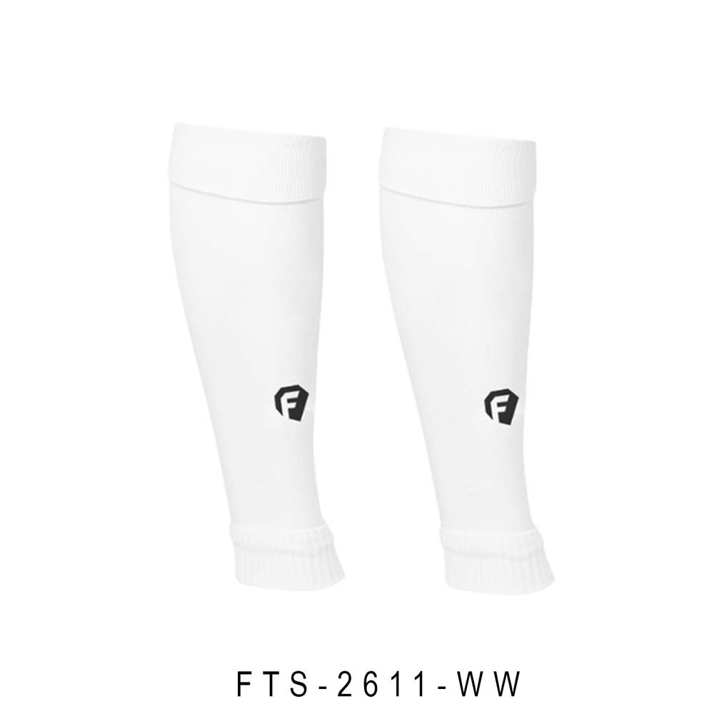 Olympic Fit Legs Sleeve Socks FTS-2611-WW WHITE (Free Size)