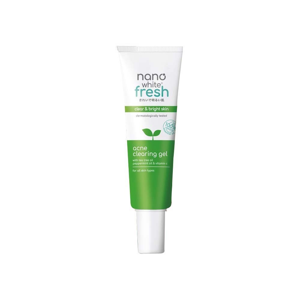 Nano White Fresh Acne Facial Clearing Gel 30ML