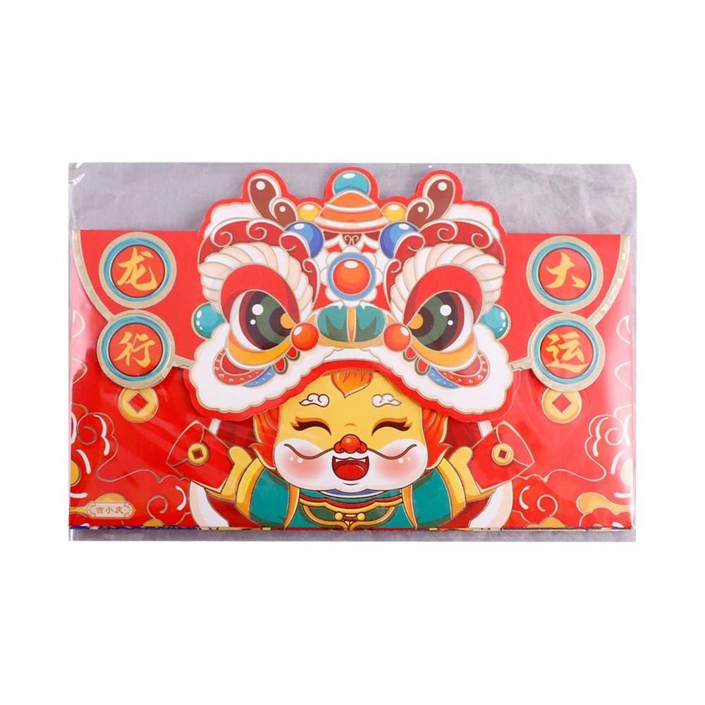 FG CNY Red Packet 4PCS Large (Dragon)